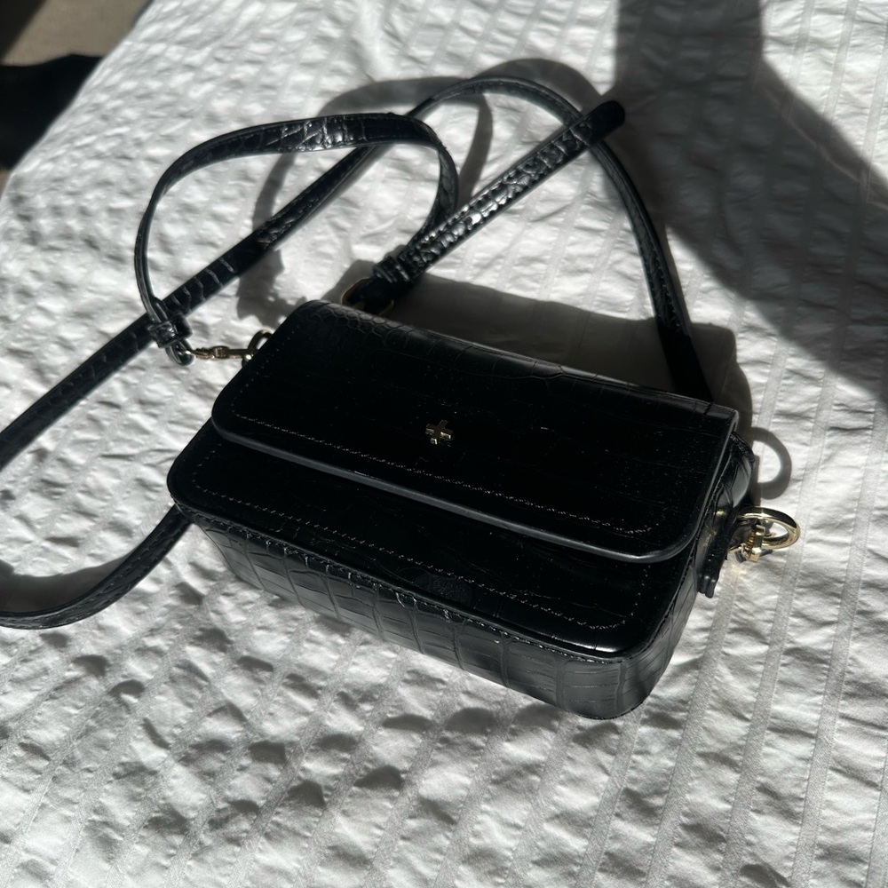 PETA AND JAIN BLACK CROSSBODY